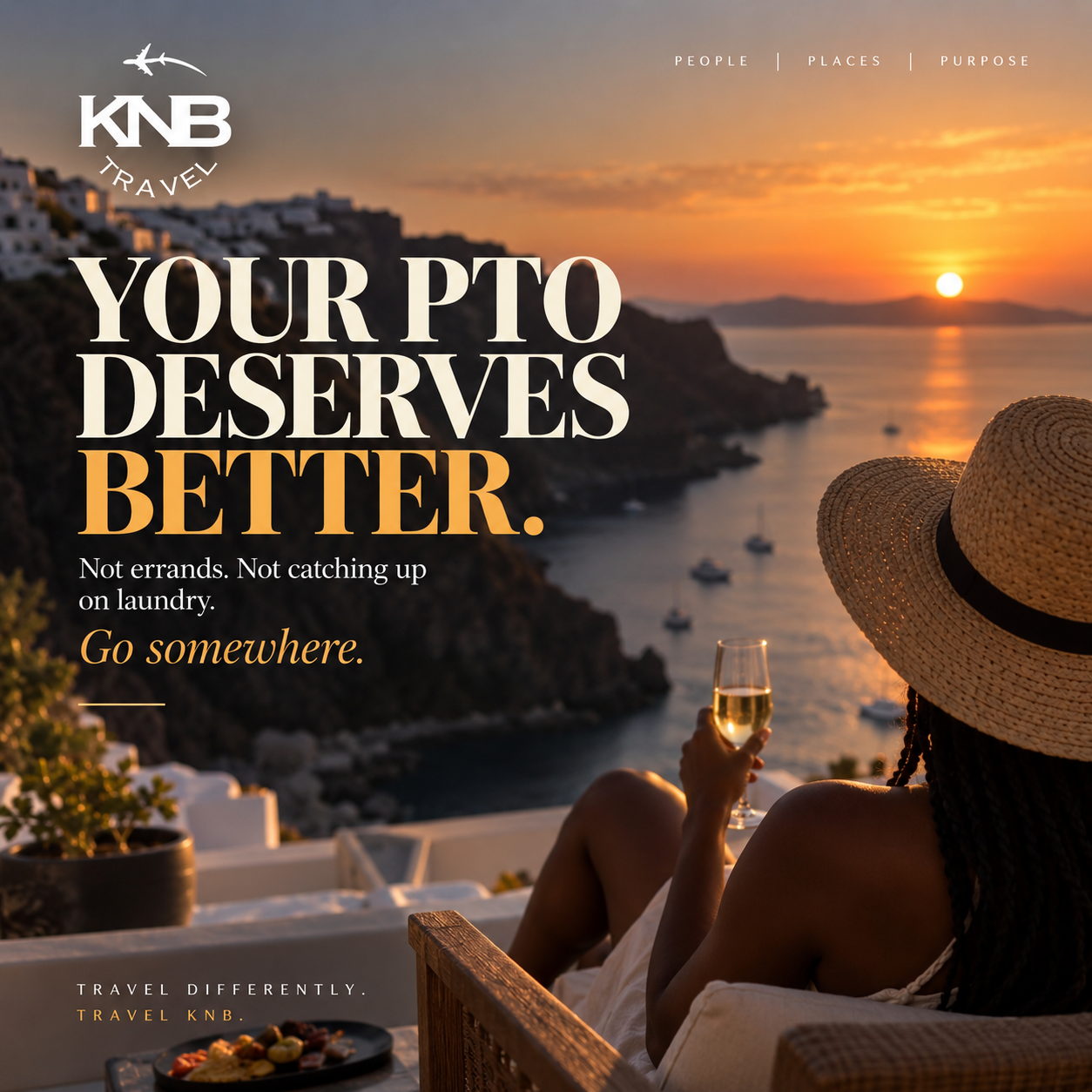 Golden hour travel content design