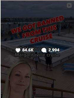 Travel Spree Reel showing 84.6 thousand likes and 2,994 comments